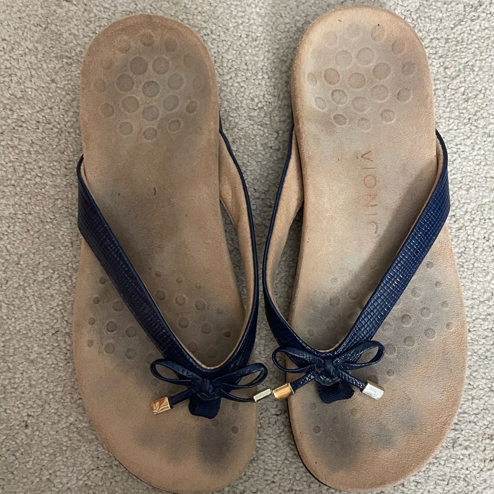 Vionic Navy Blue Sandals